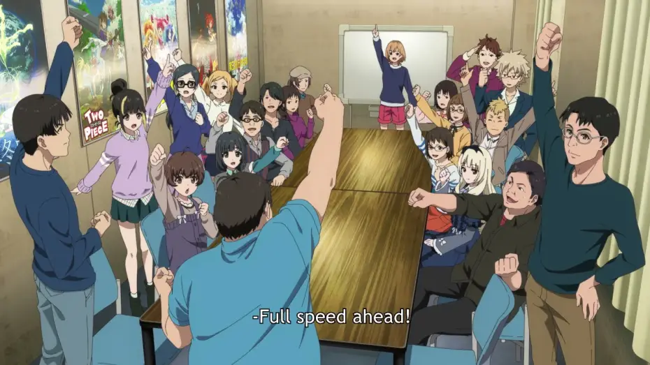 Видео к фильму Белая коробка. Фильм — SHIROBAKO The Movie comes to theaters August 10th 2021!