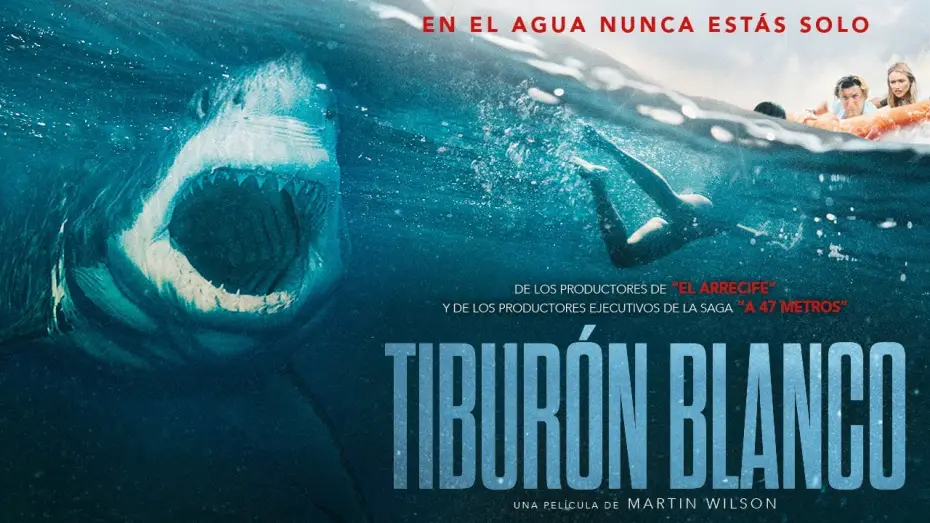Видео к фильму В пасти океана — TRÁILER (VE) - TIBURÓN BLANCO