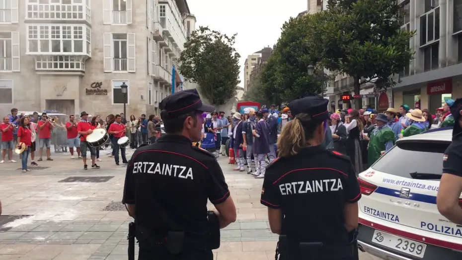 Видео к фильму Тишина белого города — Rodaje en Vitoria