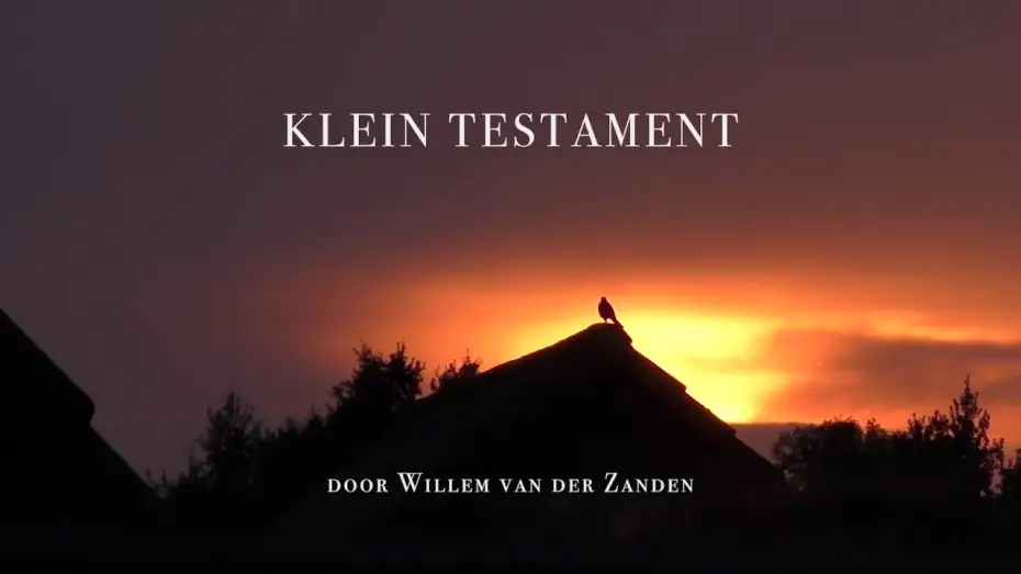 Видео к фильму Klein Testament — Teaser - Klein Testament (A Little Testament)