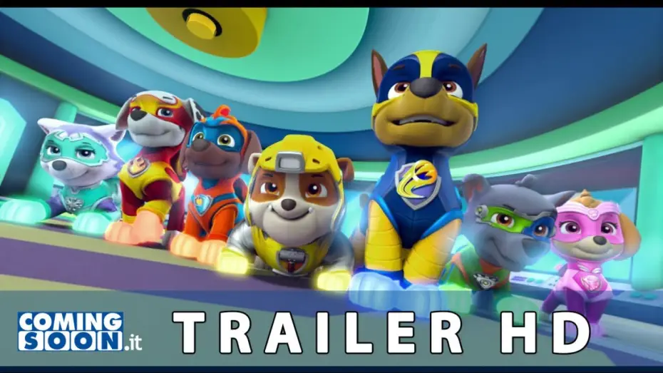 Видео к фильму Щенячий патруль: Мегащенки — Paw Patrol Mighty Pups - Il film dei super cuccioli (2019): Trailer Italiano del Film - HD