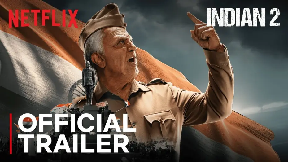 Видео к фильму இந்தியன் II: Zero Tolerance | Indian 2 | Official trailer | Kamal Haasan | Shankar | Anirudh | Subaskaran | Netflix India