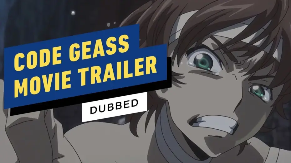 Видео к фильму Код Гиас: Лелуш воскресший — Code Geass: Lelouch of the Re;surrection Official Trailer (English Dub)