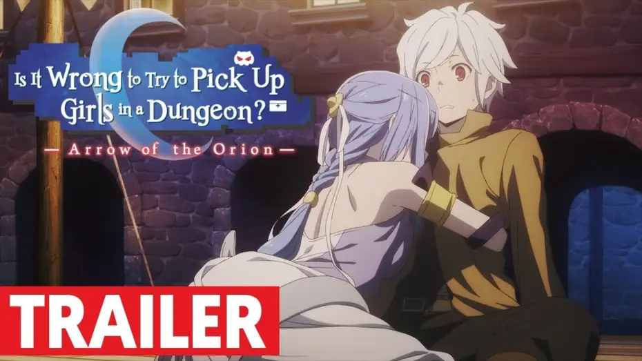 Видео к фильму Может, я встречу тебя в подземелье? Стрела Ориона — Danmachi - Arrow of the Orion - Bande Annonce VOST