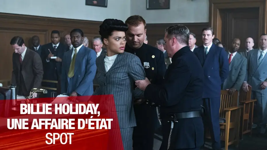 Видео к фильму Соединённые Штаты против Билли Холидей — BILLIE HOLIDAY, UNE AFFAIRE D'ÉTAT - Spot [VF]
