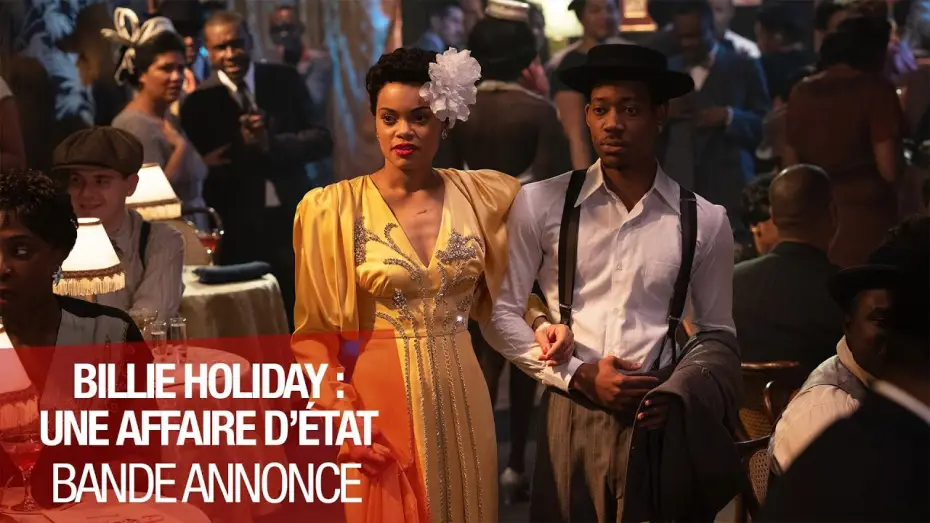 Видео к фильму Соединённые Штаты против Билли Холидей — Billie Holiday, une affaire d'état - Bande Annonce #2 [VOST]