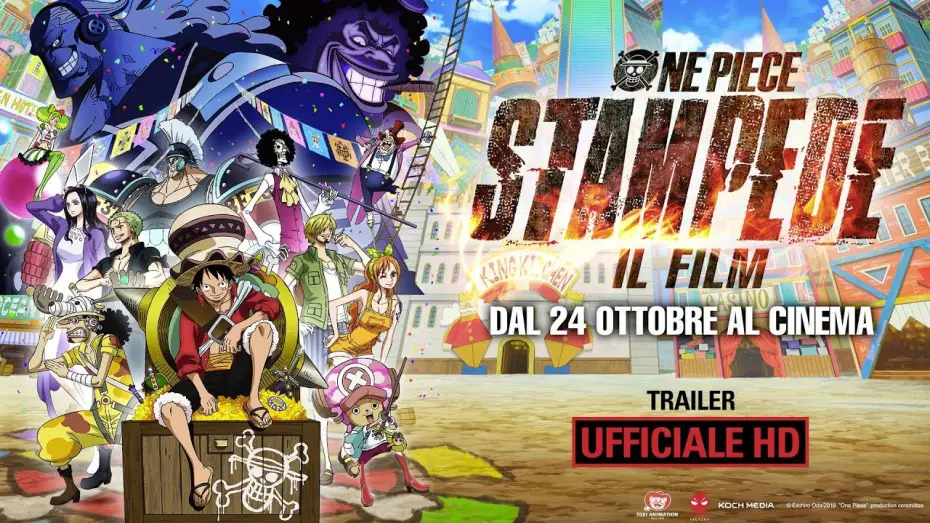 Видео к фильму Ван-Пис 14: Паническое бегство — One Piece: STAMPEDE - Il Film - Trailer Ufficiale Italiano | HD