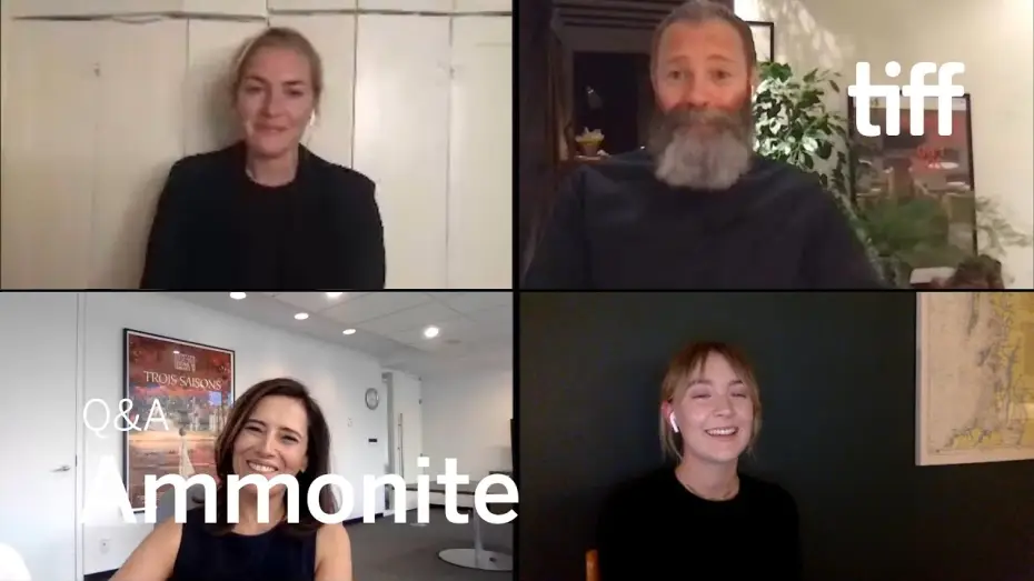 Видео к фильму Аммонит — AMMONITE Q&A | TIFF 2020