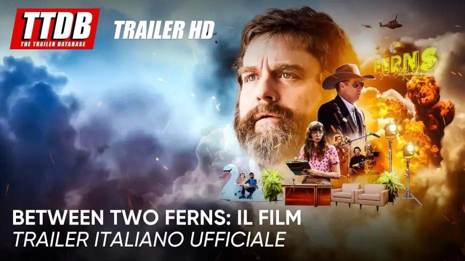 Видео к фильму Между двумя папоротниками: Фильм — Between Two Ferns: Il film | Trailer Italiano Ufficiale