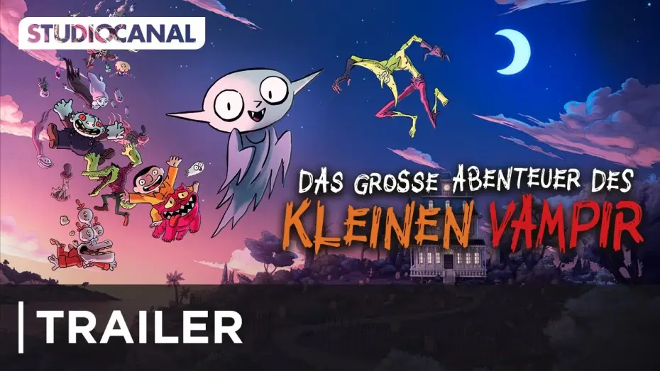 Видео к фильму Семейка монстров — Das große Abenteuer des kleinen Vampir | Trailer | Deutsch HD