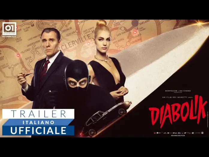 Видео к фильму Дьяволик — DIABOLIK (2021) dei Manetti Bros - Trailer ufficiale HD