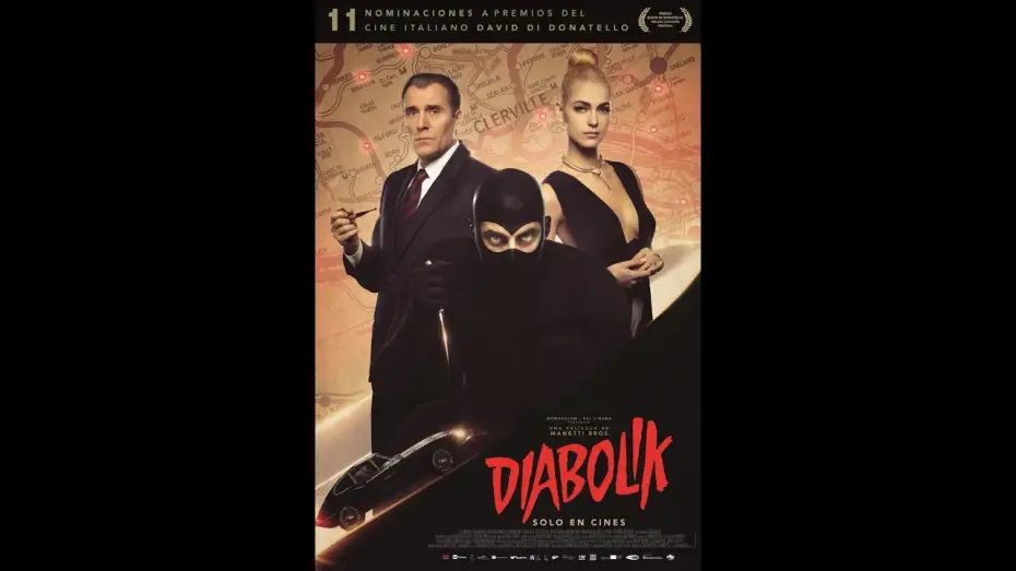 Видео к фильму Дьяволик — Diabolik - Trailer en español