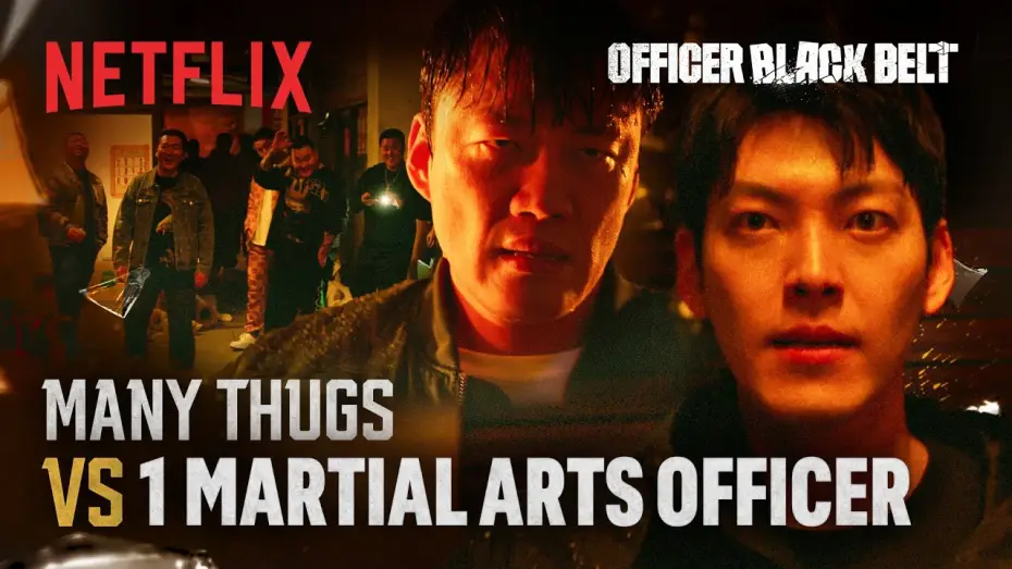 Видео к фильму Офицер Черный пояс | Kim Woo-bin is ambushed by a group of thugs [ENG SUB]