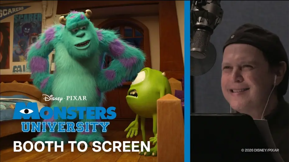 Видео к фильму Университет монстров — Scare Advice from Sulley | Booth to Screen