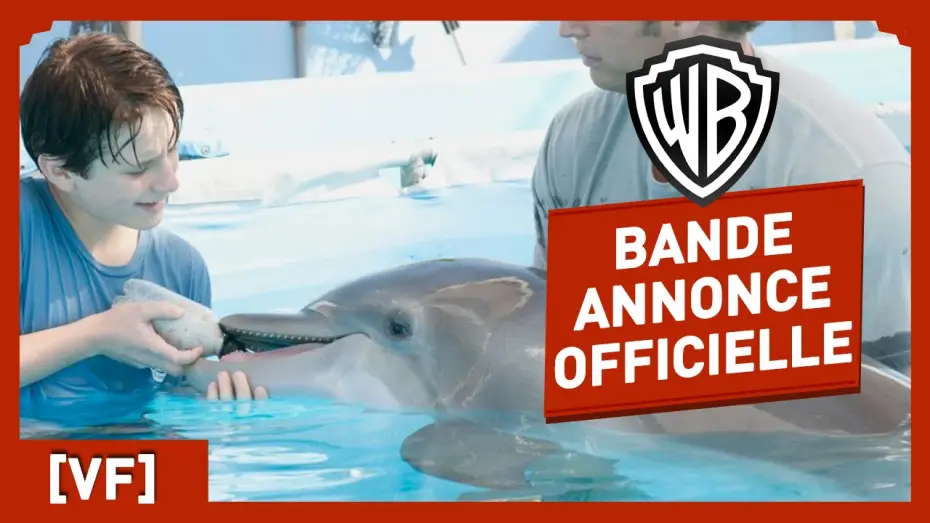 Видео к фильму История дельфина — Winter le Dauphin - Bande Annonce Officielle (VF) - Morgan Freeman / Nathan Gamble
