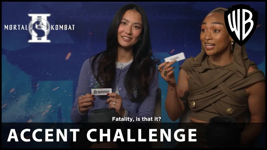 Видео к фильму Мортал Комбат 2 | Mortal Kombat II Cast Play the Accent Challenge