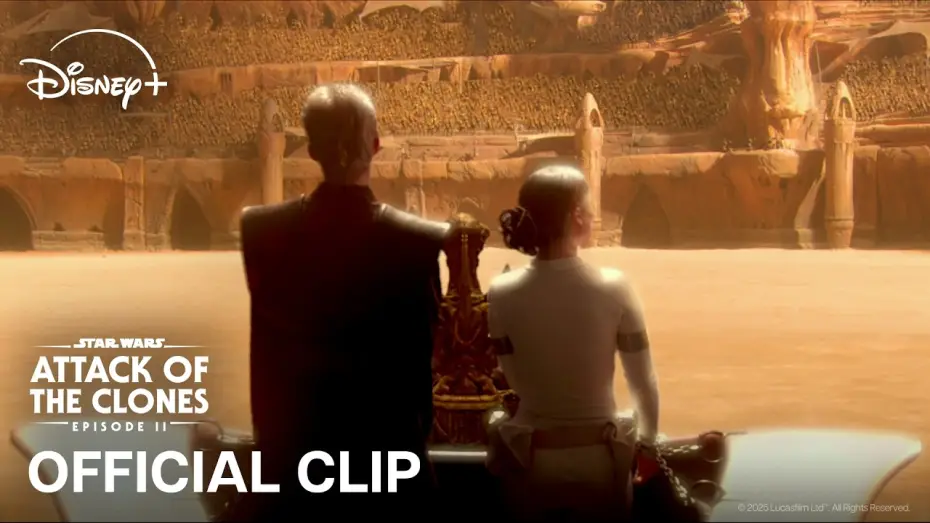 Видео к фильму Звёздные войны: Эпизод 2 - Атака клонов | Anakin and Padm&eacute;'s Love Confession - Official Clip