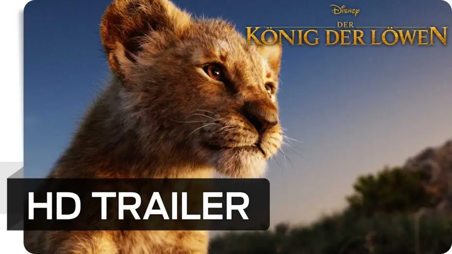 Видео к фильму Король Лев | Der K&ouml;nig der L&ouml;wen - Trailer Deutsch HD