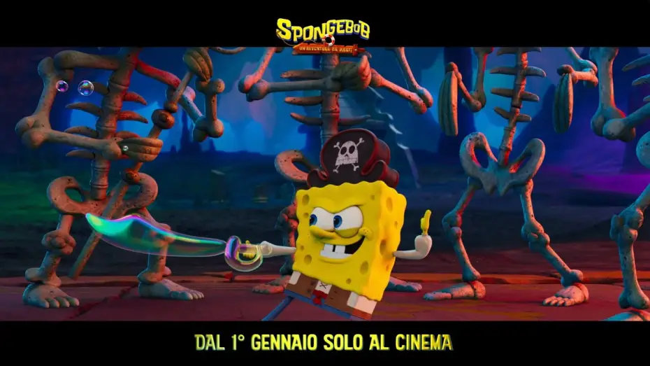 Видео к фильму Губка Боб: В поисках квадратных штанов | SpongeBob - Un'Avventura da Pirati | Trailer Ufficiale