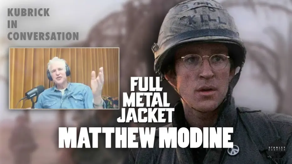 Видео к фильму Цельнометаллическая оболочка | Kubrick In Conversation - Matthew Modine on Full Metal Jacket