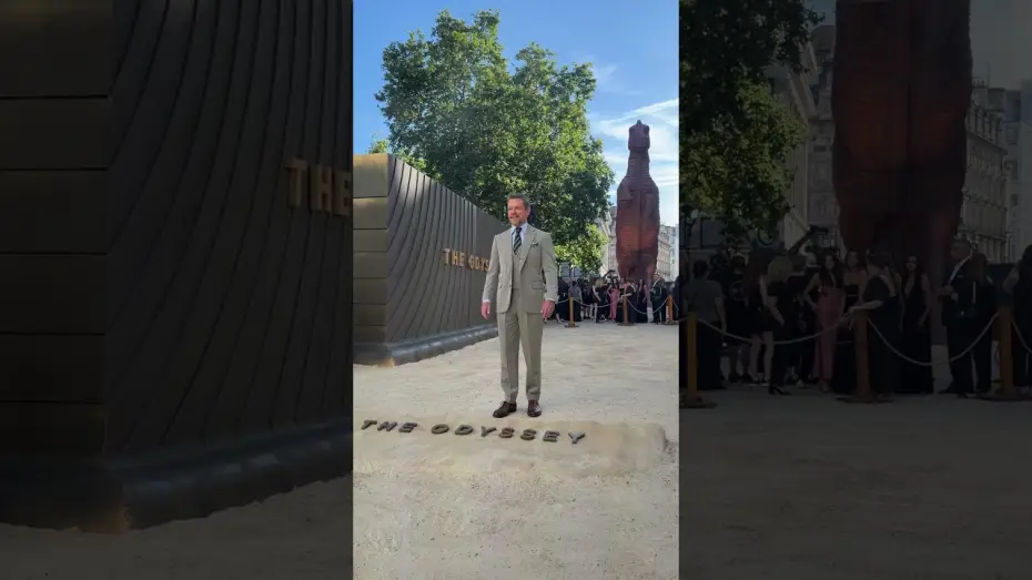 Видео к фильму Одиссея — Matt Damon, the heroic Odysseus himself arrives at the World Premiere of The Odyssey.