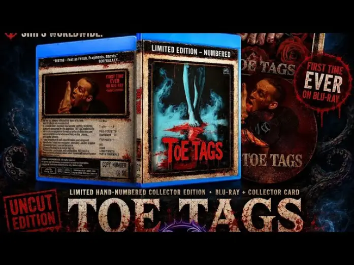 Видео к фильму Toe Tags | Toe Tags Limited Edition Bluray Trailer (Dagon Films)