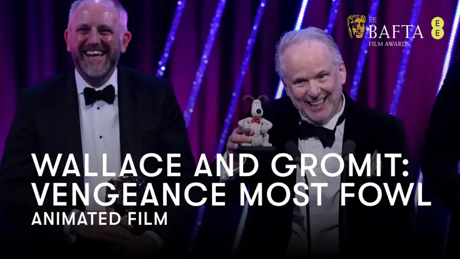 Видео к фильму Уоллес и Громит: Самая Дикая Месть | Wallace and Gromit: Vengeance Most Fowl wins Animated Film at the 2025 BAFTA Film Awards | BAFTA