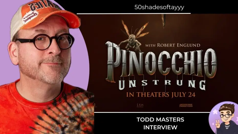 Видео к фильму Пиноккио: Раскрепощённый | Pinocchio Unstrung Todd Masters Interview