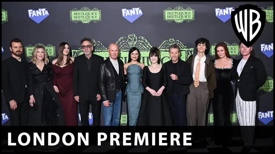 Видео к фильму Битлджус Битлджус | London Premiere