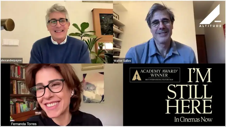 Видео к фильму Я все еще здесь | Walter Salles and Fernanda Torres Q&A, Hosted by Alexander Payne