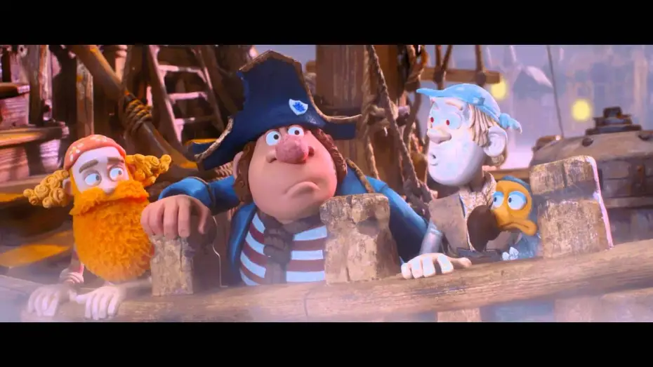 Видео к фильму Пираты! Банда неудачников | Les Pirates ! Bons &agrave; rien, Mauvais en tout - Bande Annonce - VF