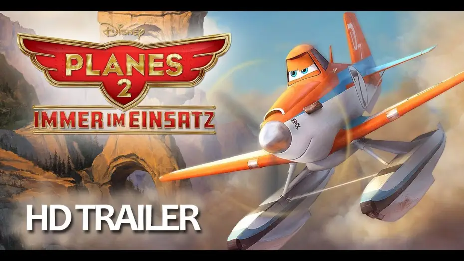 Видео к фильму Самолёты: Огонь и вода — PLANES 2 - Immer im Einsatz - Offizieller Trailer 2 (deutsch | German)