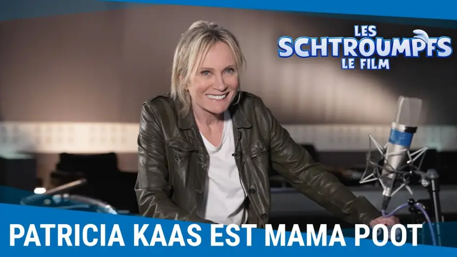 Видео к фильму Смурфики в кино | Les coulisses de doublage avec Patricia Kaas