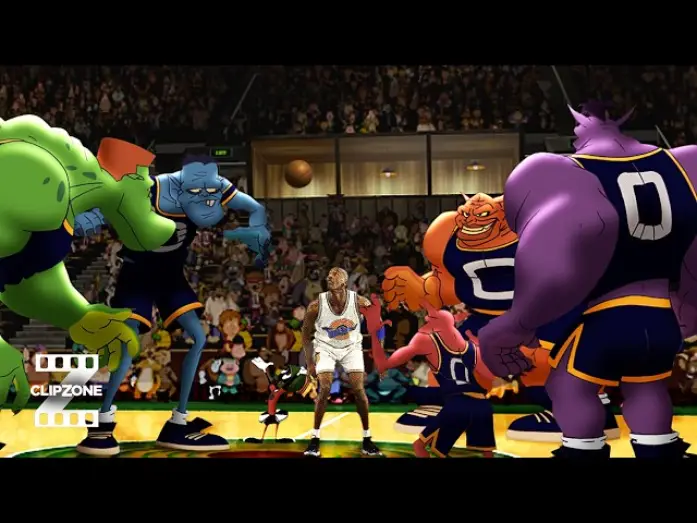 Видео к фильму Космический джем | Tune Squad vs. the Monstars