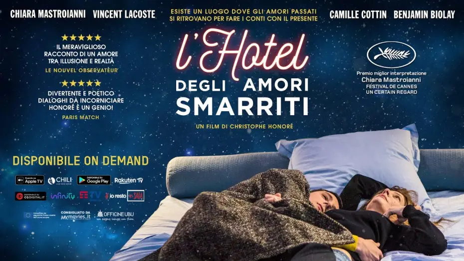 Видео к фильму Одной волшебной ночью | L'HOTEL DEGLI AMORI SMARRITI - dal 25 Maggio disponibile On Demand
