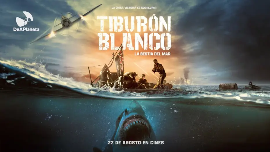 Видео к фильму Зверь войны | Tibur&oacute;n blanco. La bestia del mar | Tr&aacute;iler oficial en espa&ntilde;ol | 22 de agosto en cines
