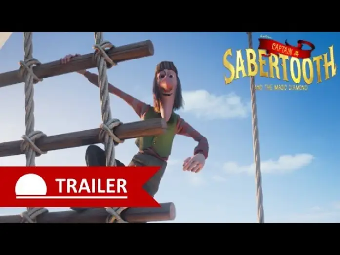 Видео к фильму Капитан Саблезуб и Волшебный бриллиант — Captain Sabertooth and the Magic Diamond - Trailer