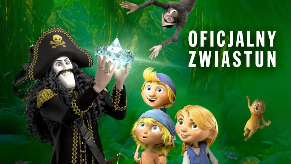 Видео к фильму Капитан Саблезуб и Волшебный бриллиант — Kapitan Szablozęby i magiczny diament - zwiastun PL