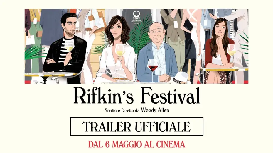 Видео к фильму Фестиваль Рифкина — Rifkin's Festival (2021) - Trailer Ufficiale Italiano 60"