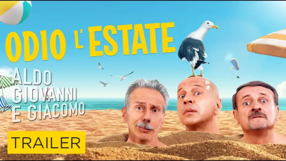 Видео к фильму Итальянские каникулы — Odio l'estate - Il nuovo film di Aldo, Giovanni e Giacomo | Dal 30 gennaio al cinema!
