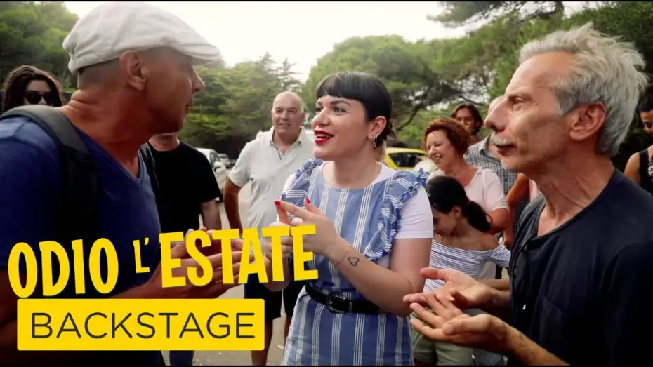 Видео к фильму Итальянские каникулы — Odio l'estate - Backstage con Annie Mazzola