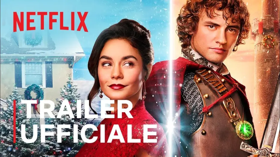 Видео к фильму Рыцарь перед Рождеством — Un cavaliere per Natale con Vanessa Hudgens | Trailer ufficiale | Netflix