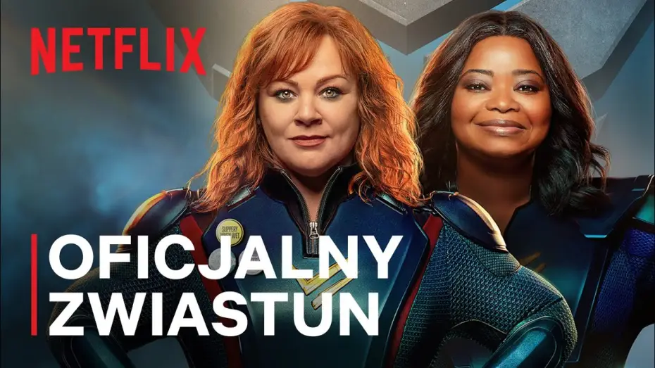 Видео к фильму Сила Грома — Thunder Force | Melissa McCarthy i Octavia Spencer | Oficjalny zwiastun | Netflix