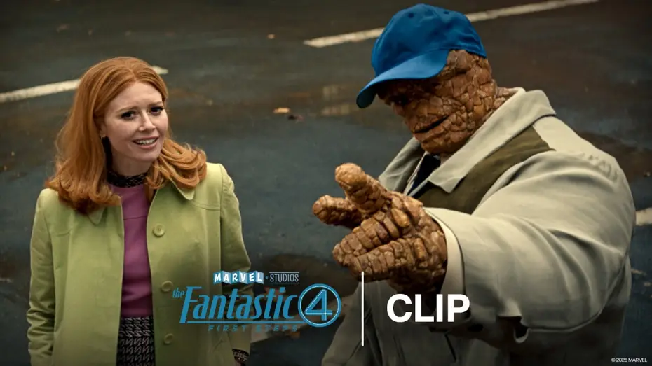 Видео к фильму Фантастическая четвёрка: Первые шаги — Ben "The Thing" Grimm Lifts the Car - Official Clip