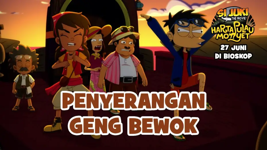 Видео к фильму Si Juki the Movie: Harta Pulau Monyet | Special Clip Cil Bewok (Indra Jegel) | Si Juki The Movie: Harta Pulau Monyet
