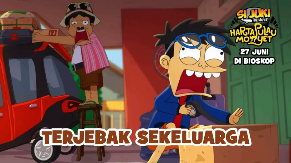Видео к фильму Si Juki the Movie: Harta Pulau Monyet | Special Clip Keluarga Juki | Si Juki The Movie: Harta Pulau Monyet