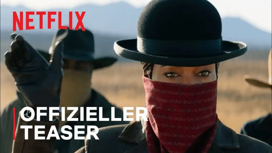 Видео к фильму Тем больнее падать — The Harder They Fall | Offizieller Teaser | Netflix
