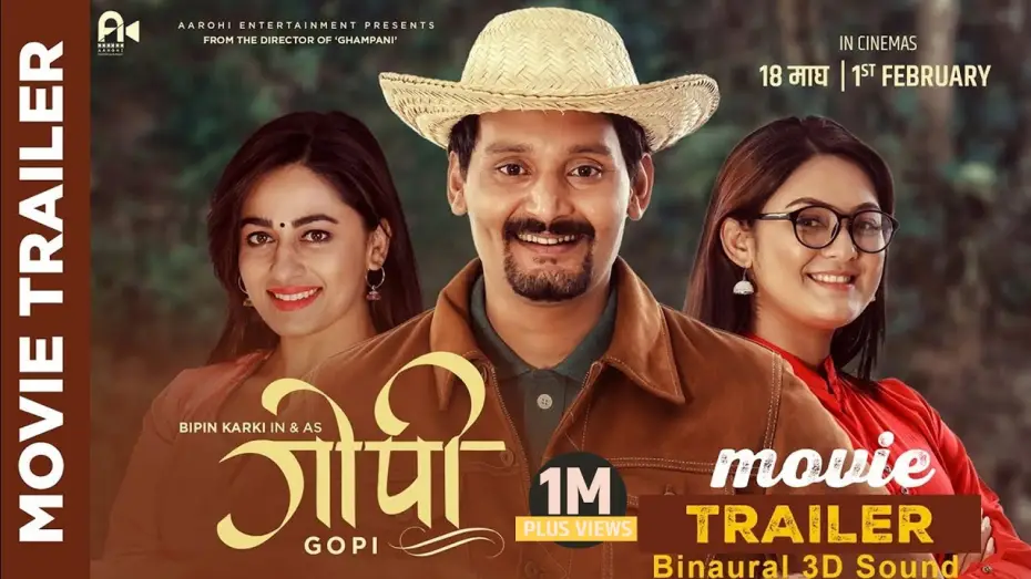 Видео к фильму Gopi — Gopi - New Nepali Movie Official Trailer || Bipin Karki, Barsha Raut, Surakshya Panta |Binaural 3D