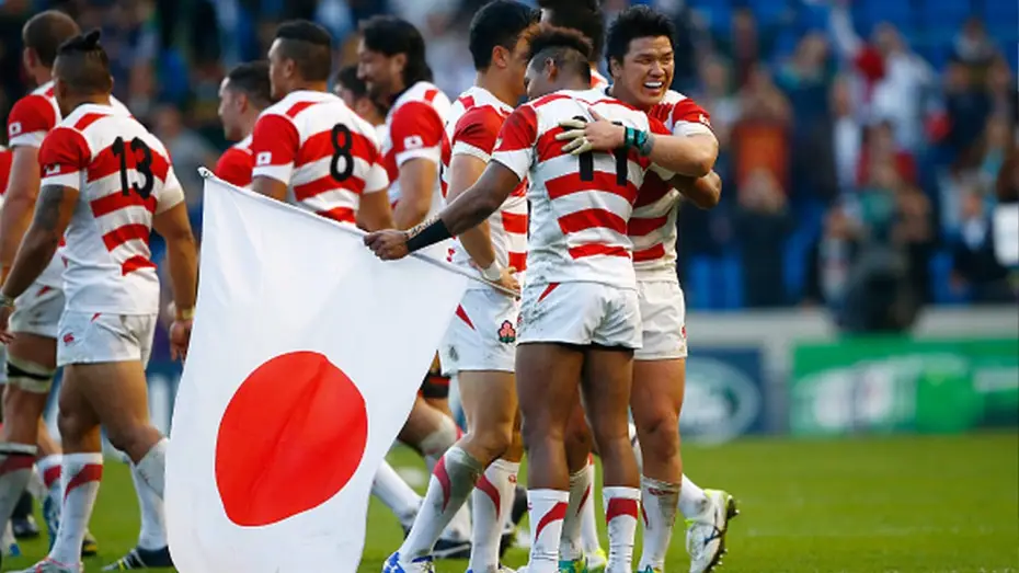 Видео к фильму ブライトン・ミラクル — Japan's emotional celebrations after unbelievable win over South Africa!