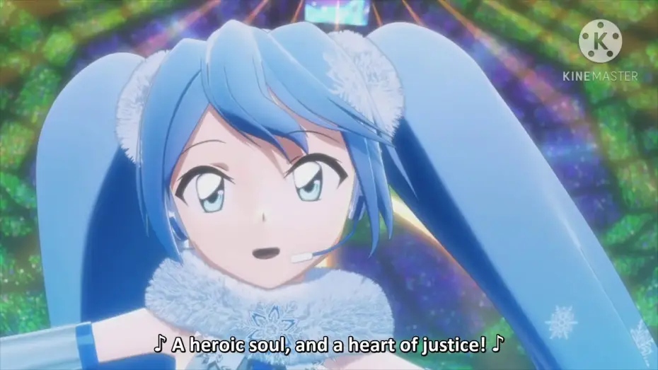 Видео к фильму 劇場版 新幹線変形ロボシンカリオン 未来からきた神速のALFA-X — Snow Miku sings Change! Shinkalion [Subtitled]